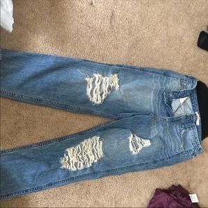 Boyfriend cut pants